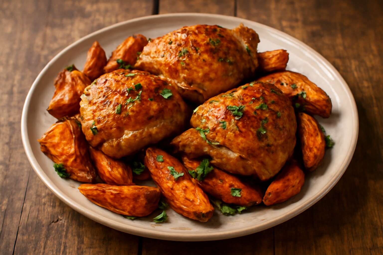 sweet potato and chicken
