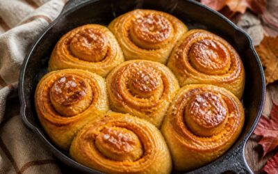 Sweet potato rolls make an easy dinner side.