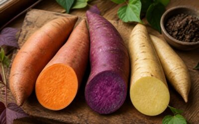Find which sweet potato is good for baking and frying.