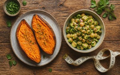 Eat sweet potato to lose weight.